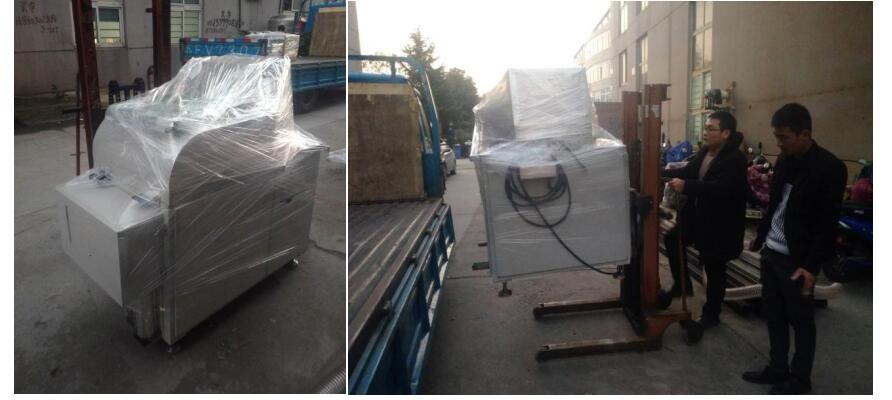 【芜湖】DS2-A450半自动铝精切锯已发往客户现场，并投入生产使用中